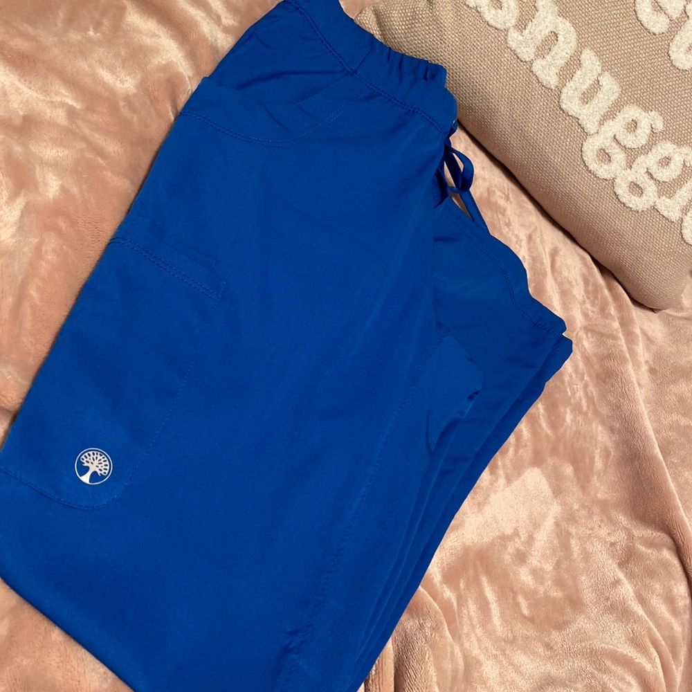 Healing hands XS blue scrub pants
